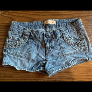 Jean short shorts